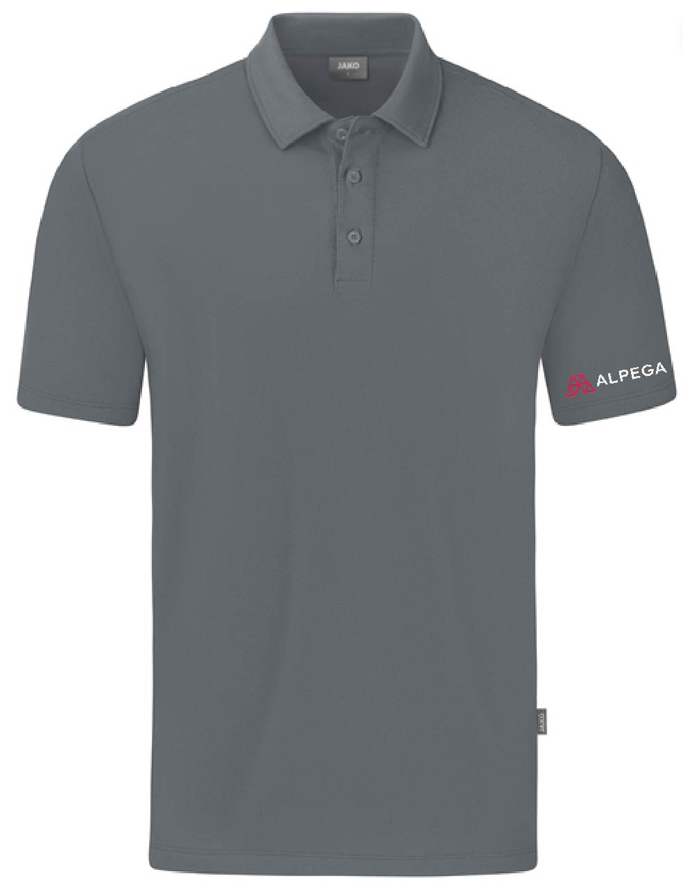 Polo Organic Stretch Unisex (grau)
