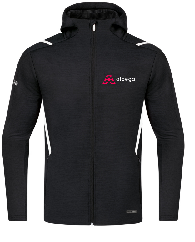 Freizeitjacke Challenge Unisex (schwarz/weiß)