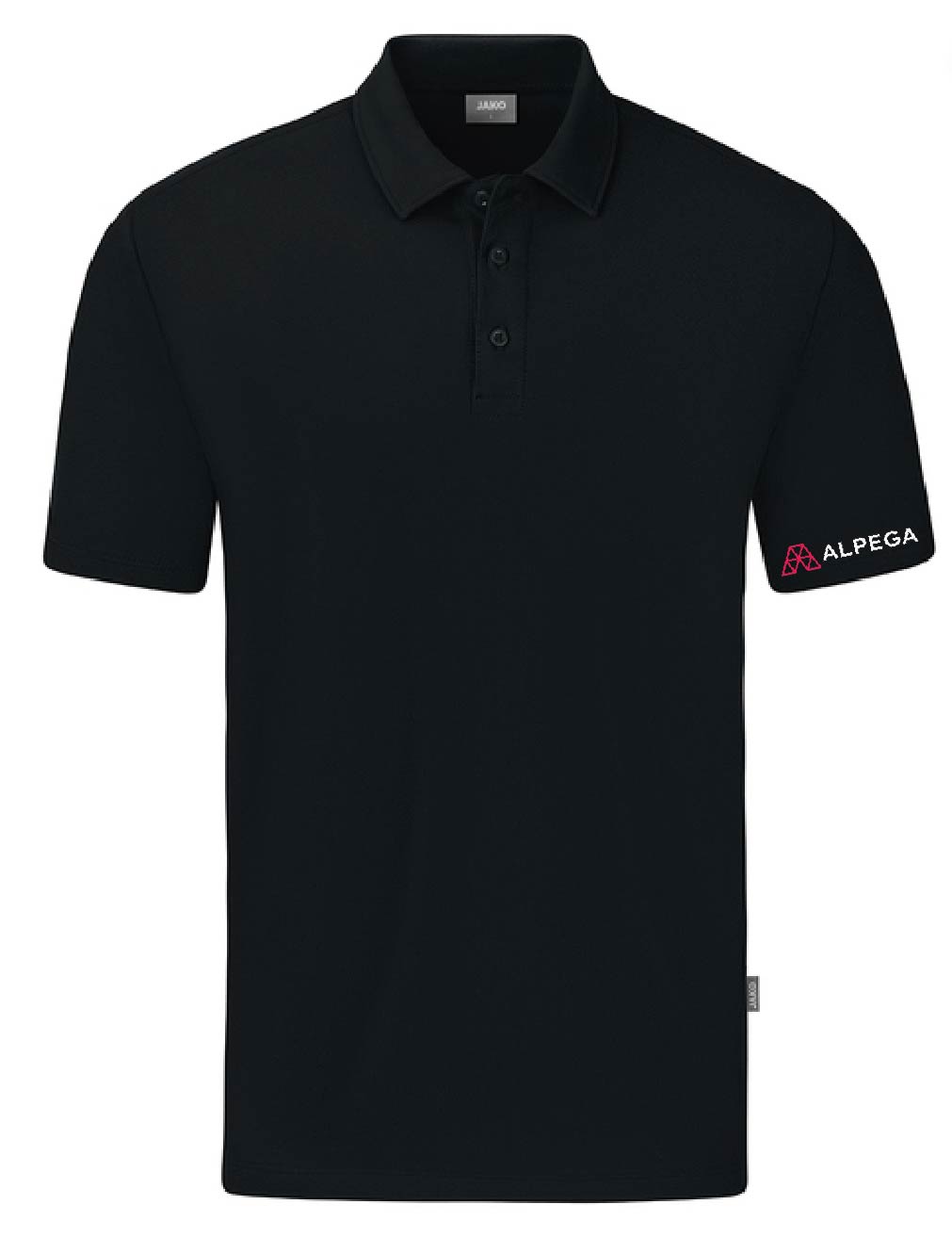 Polo Organic Stretch Unisex (schwarz)