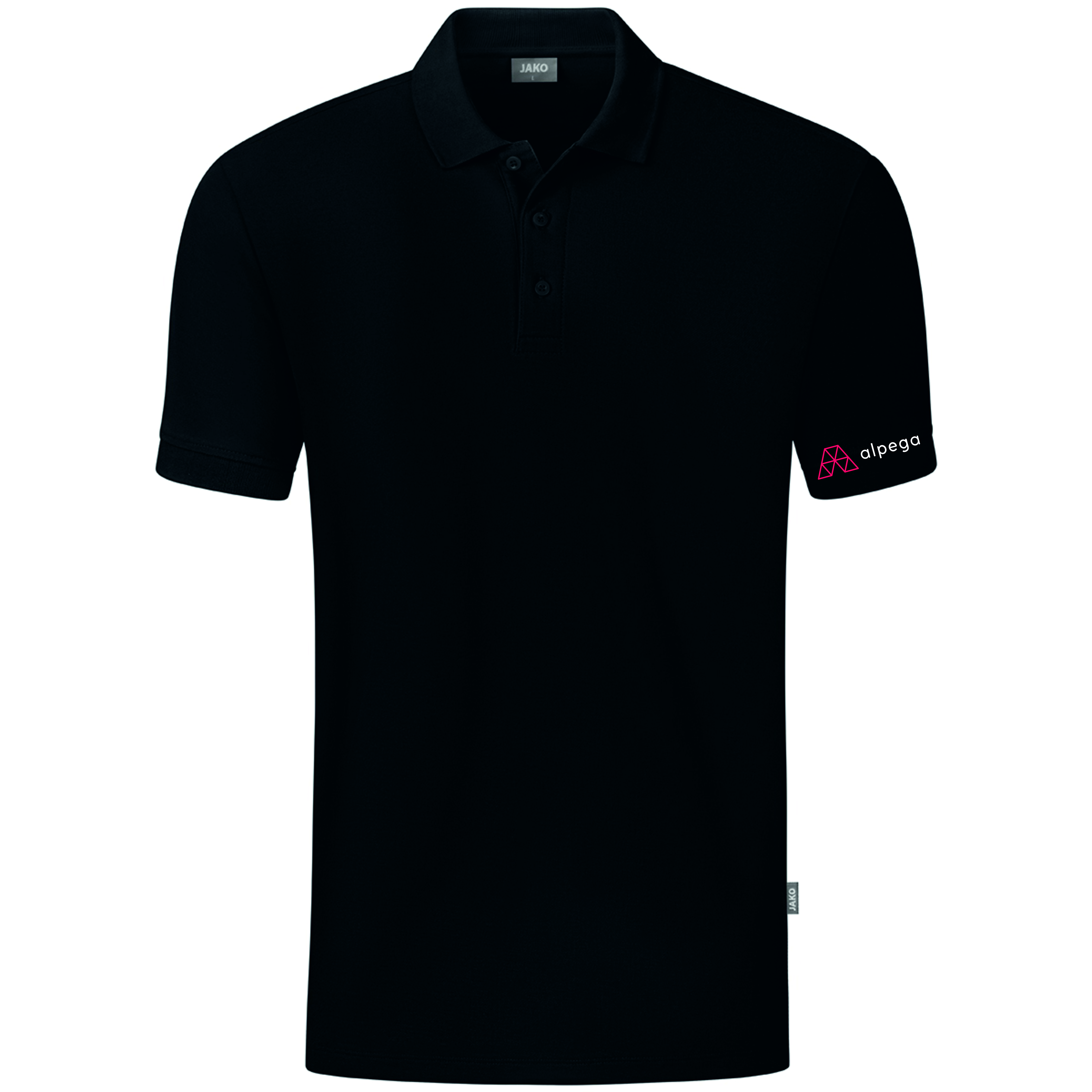 Polo Organic Stretch Unisex (schwarz)